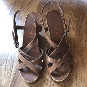 Aerosoles brown wedges
